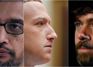Facebook, Twitter, Google CEOs defended law protecting tech platforms before U.S. Senate panel