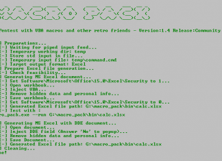 Macro Pack- Macro & VBS Obfuscation Automation