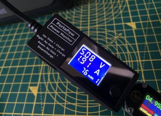 Great gift for the techie for under $15: PortaPow Power Monitor V3