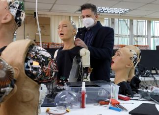 Makers of Sophia the robot plan mass rollout amid pandemic