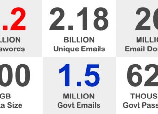 3.2 Billion Leaked Passwords Contain 1.5 Million Records with Government Emails