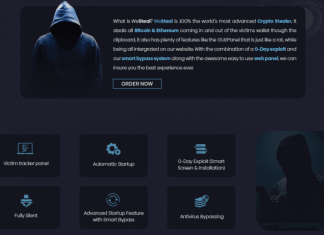 WeSteal: A ‘shameless’ cryptocurrency stealer sold in the underground