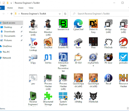 Retoolkit – Reverse Engineer’s Toolkit