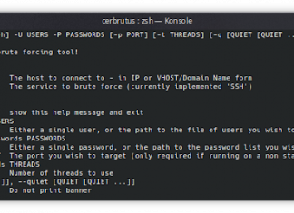 Cerbrutus – Network Brute Force Tool, Written In Python