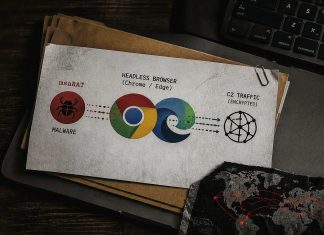 Chaos Ransomware Uses msaRAT to Route C2 Traffic Through Headless Chrome and Edge