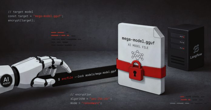 New ENCFORGE Ransomware Targets AI Model Files in Langflow RCE Attack_6a603679d18ea.jpeg