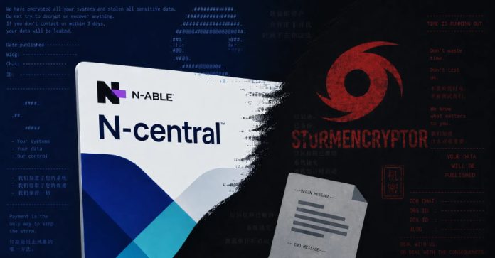 China-Linked Hackers Deploy New StormEncryptor Ransomware, Likely via N-central Flaw_6a7a9451f12e9.jpeg